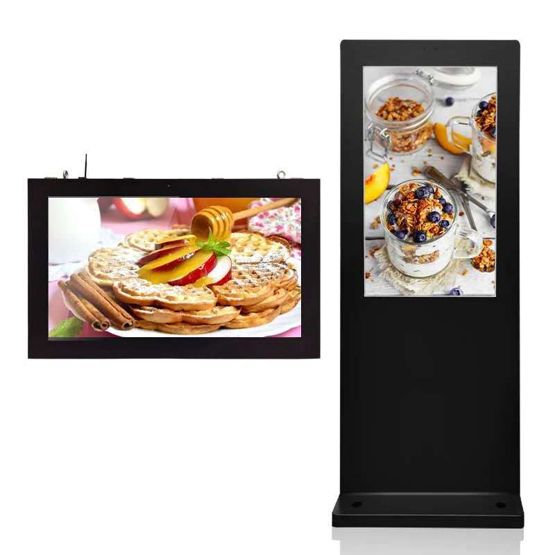 戶外廣告牌和室內(nèi)廣告機(jī)有什么不同?