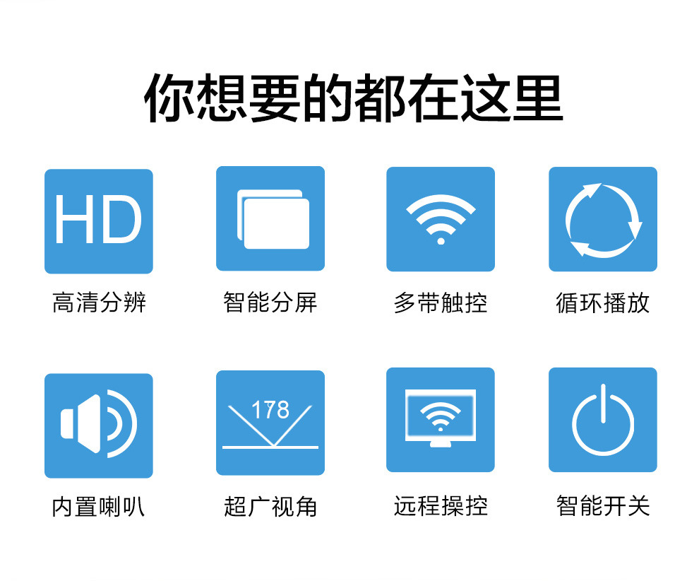 銀行雙屏海報機